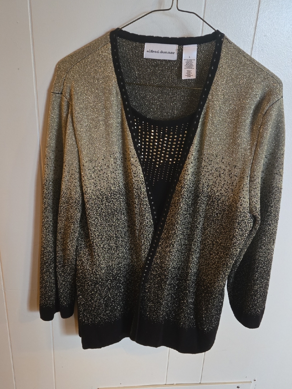 Alfred Dunner "Stunning Cardigan" SZ LG
